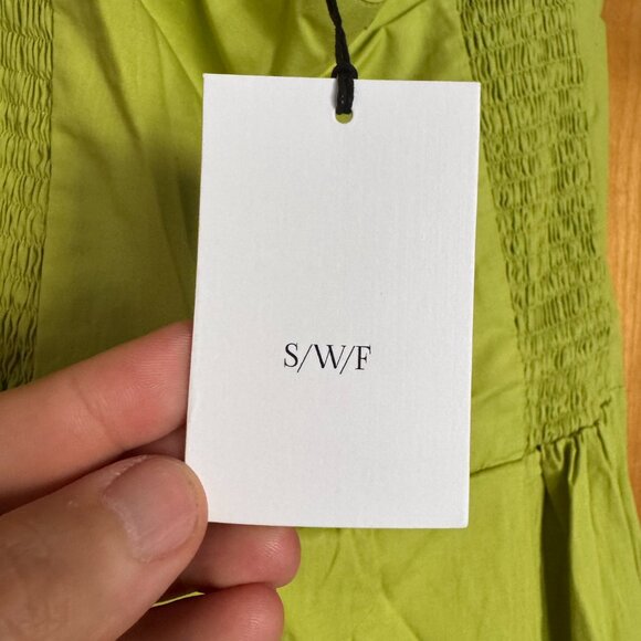 S/W/F Wide Panelled Maxi Dress (Sz L) NWT - Picture 13 of 16